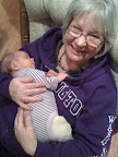 Of course, the Grandmas were quite generous with their time and were always willing to hold Audrey.