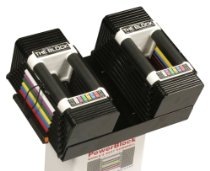 PowerBlock Classic Adjustable 5 to 45-Pounds per Dumbbell Set
