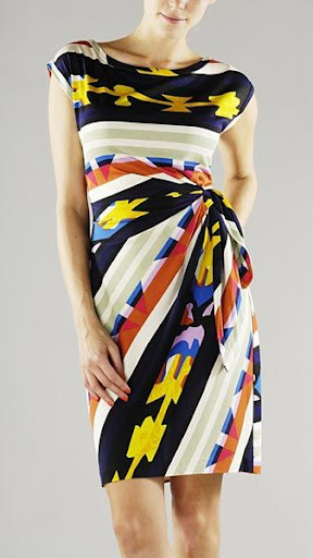 Geometric dresses goldbows 337x600 Geometric dresses