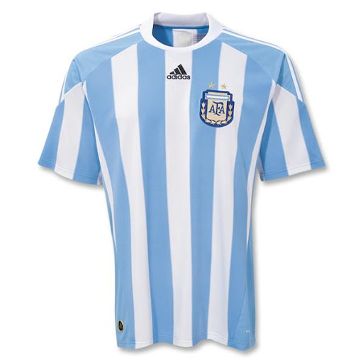 Soccer 2010 Official National Teams Jersey Argentina Soccer 2010 Official National Teams Jersey