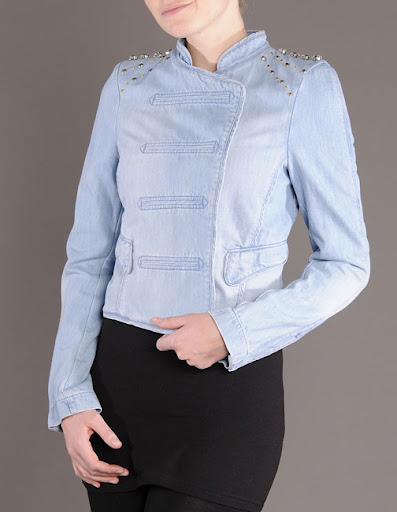 sandro0707 504x650 Denim Jackets Trend 