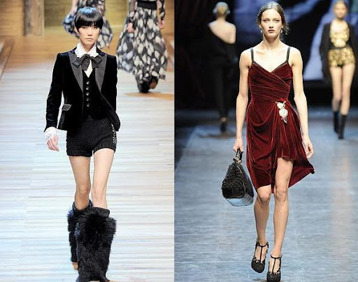 velvet outfits Winter Trends