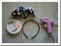 Flowers for Your Hair, Flower Head Band Tutorial