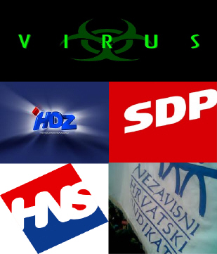 Lopine, nepismeni cobani, nesposobnjakovici i izdajice Hrvatske. virusi izdajice