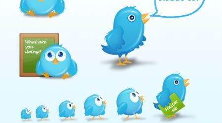 Birdies: Cute Free Twitter Icons