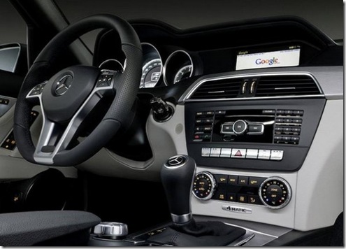 2012 Mercedes-Benz C-Class with Nokia In-Car Terminal Mode