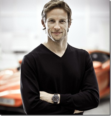 Jensen Button and the TAG Heuer MP4-12C Chronograph