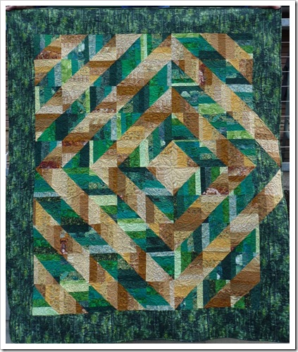 green quilt