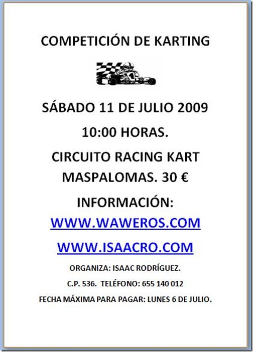 CARTEL KARTING