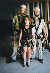 Strax innan Tsitsikamma Canopy Tour.