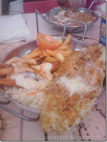 grilled platter for 1