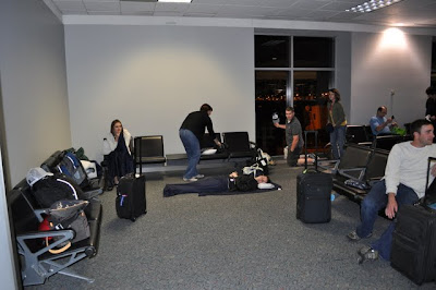 At airport
