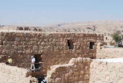 Masada - Looked to me like they kept velociraptors in there
