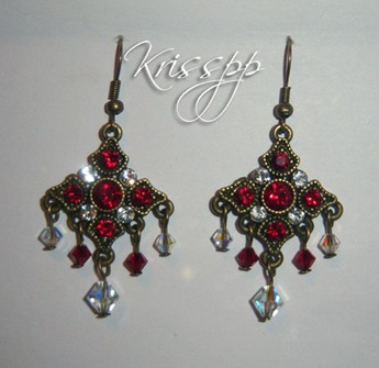 Pendientes vintage siam