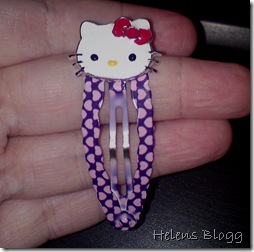 Hello Kitty hårklämmor