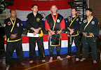 El Mtro Arcadio Aranda, 5º DAN de la International Hapkido Federation, Mtro Blas Torres de Kuk Sul Won, Gran Master Daniel Rolla, 8 DAN, I.H.F., Prof. Dr. Hernan Candia Román, 3r DAN, I.H.F.., y Prof. Fabian Rojas Davalos, 3r DAN, I.H.F., tras el Seminario Magistral en el Centro Paraguayo Japones, Nov. 2009 El Mtro Arcadio Aranda, 5º DAN de la International Hapkido Federation, Mtro Blas Torres de Kuk Sul Won, Gran Master Daniel Rolla, 8 DAN, I.H.F., Prof. Dr. Hernan Candia Román, 3r DAN, I.H.F.., y Prof. Fabian Rojas Davalos, 3r DAN, I.H.F., tras el Seminario Magistral en el Centro Paraguayo Japones, Nov. 2009