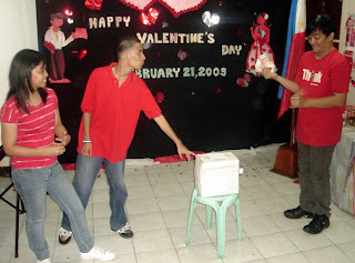 A B Cs of Love contestants with Sir Jojo