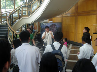 March 12: Sir Jojo interprets while Neil Narra of GMA Network corporation explains about their company.
