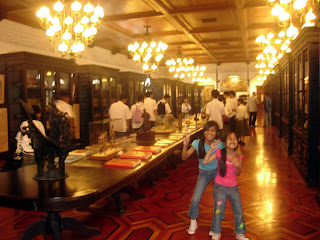 March 12: The former Main Dining Hall of the palace is now used as museum of various memorabilias of past Philippine presidents.