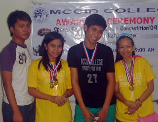 ADOBE PHOTOSHOP WINNERS - PRINCESS LORN PAGAOA (GOLD), LUCKY MCGILL PALTEP (SILVER) AND HAZEL ANN SY (BRONZE)