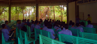 Day 2 - Violet Team at Covered Chapel