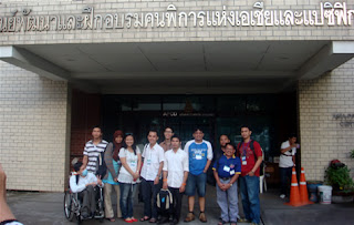 Day 1 - Participants and delegates in front of APCD Training Building