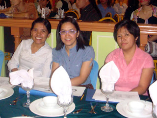 Board of Judges (from left): Teacher Loida Alvarez of Quezon Province, Ms. Lizette Mabini and Ms. Ma. Liza Plata