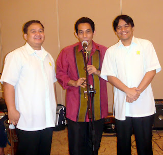Sir Ervin, Cultural Music Icon Joey Ayala and Sir Jojo Esposa