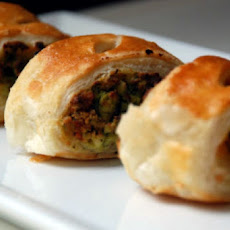 Pesto Chicken Puff Pasties