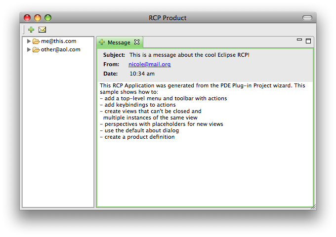 RCP Mac App