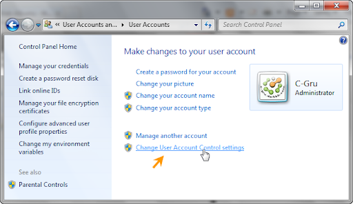 การกำหนดระดับการทำงานของ UAC (User Account Control) ใน Windows 7 Uac3