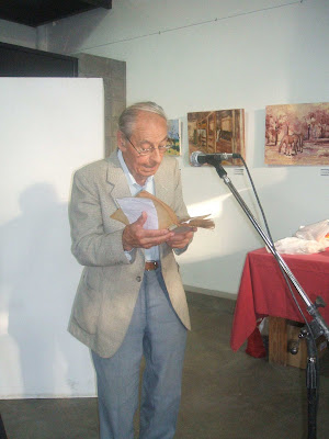 MARTIN BOTTERO LEYENDO EN LITERARIO DE MARGA MANGIONE