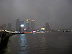 The view along the Bund in the rain