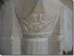 Norman head with serpentine beard