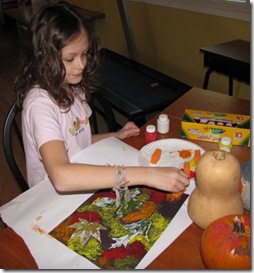 hannaworkingonleafart