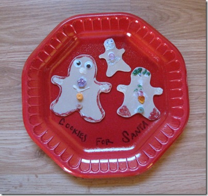 cookiesforsantaplate