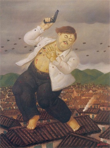 Fernando+botero+pablo+escobar+painting