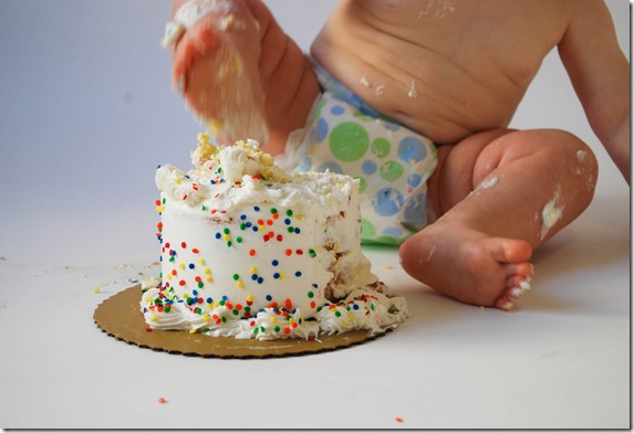 cake and foot