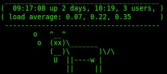 cowsay