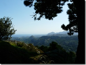 View across the Picos