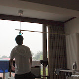 Cary doing laundry