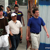 Anthony Chan in the hat