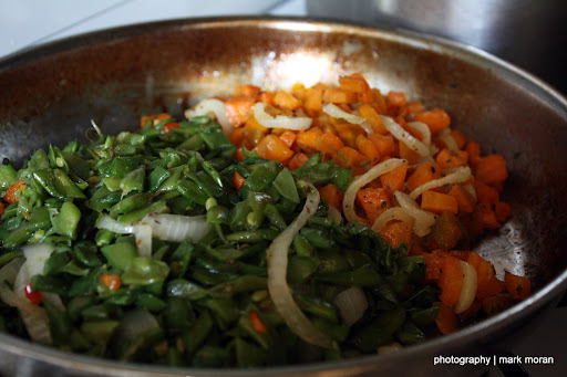 Delicious beans and carrots (Day 1: Sat, 9/12)