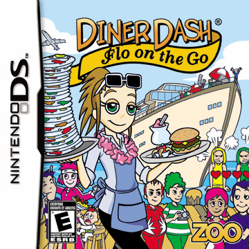 Diner Dash Flo on the go nintendo DS