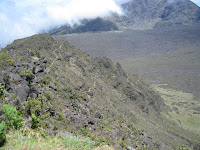 1300' of switchbacks down Photo