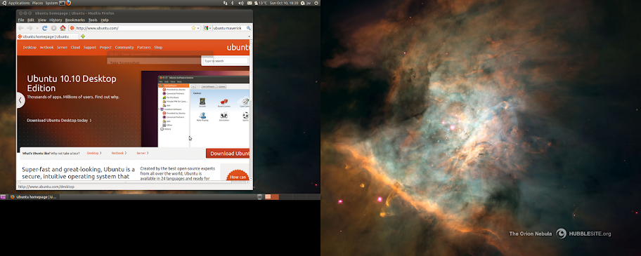 Ubuntu 10.10 Firefox