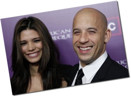 Vin Diesel with Girlfriend Paloma Lopez
