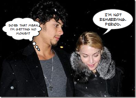Jesus Luz Hurt by Madonna Saying She Wont Remarry