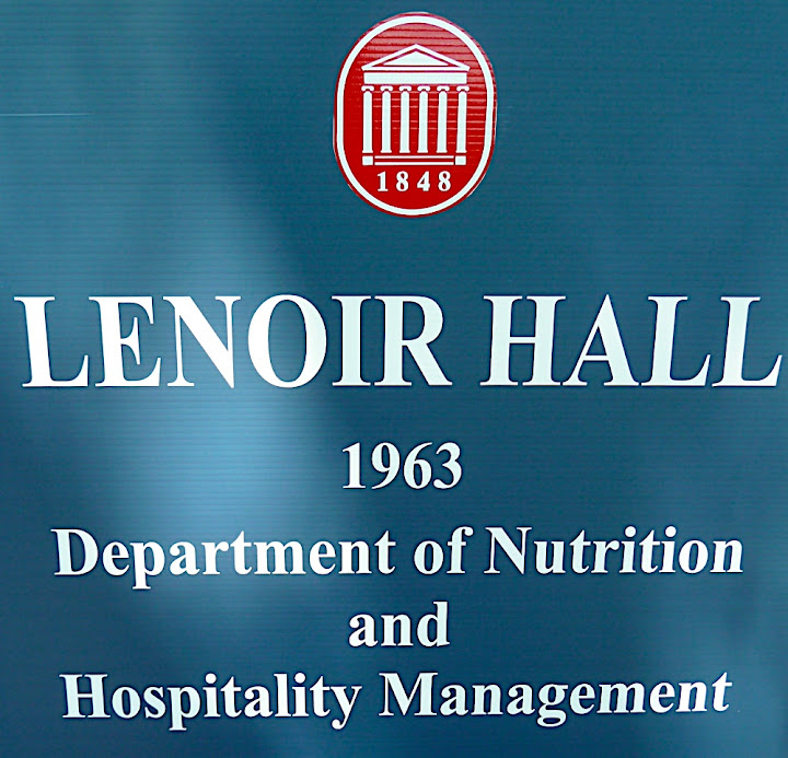 LENOIR HALL, 1963, Department of Nutrition and Hospitality Management