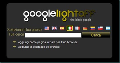 GOOGLE LIGHT OFF